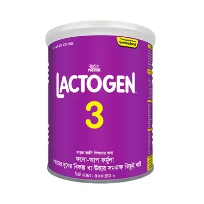 Lactogen 3 Follow up Formula (12 Months+) 400gm