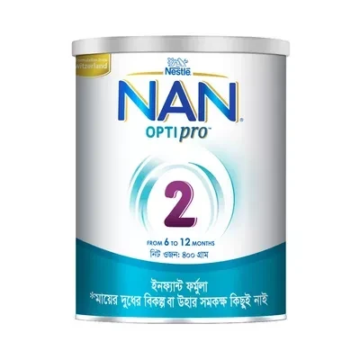 Nan Optipro 2 Formula Milk Powder (6 M+) 400 gm