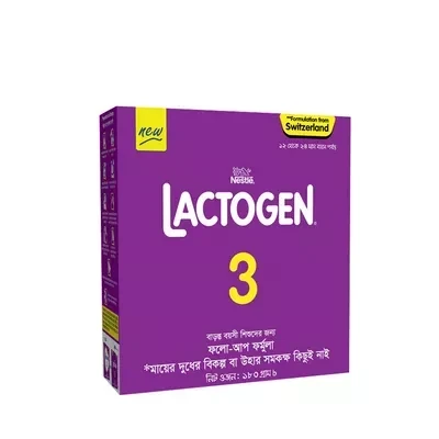 Lactogen 3 Follow up Formula (12 Months+) 180 gm