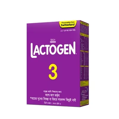 Lactogen 3 Follow up Formula (12 Months+) 350gm